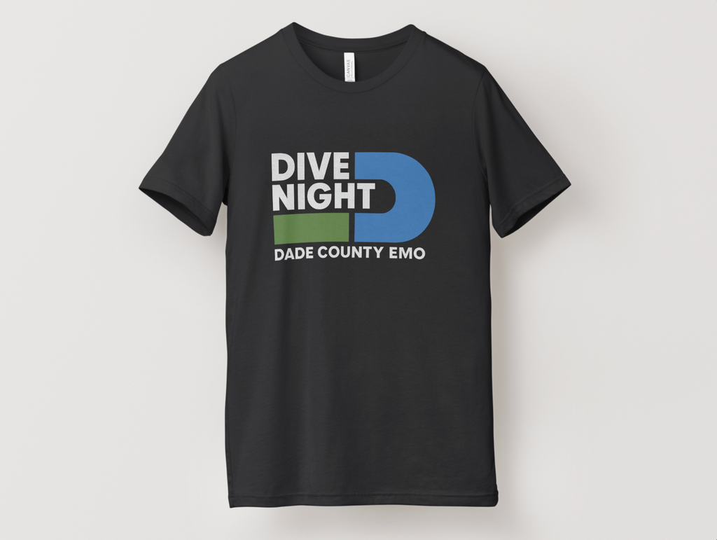 Dade County Emo T-Shirt - Black